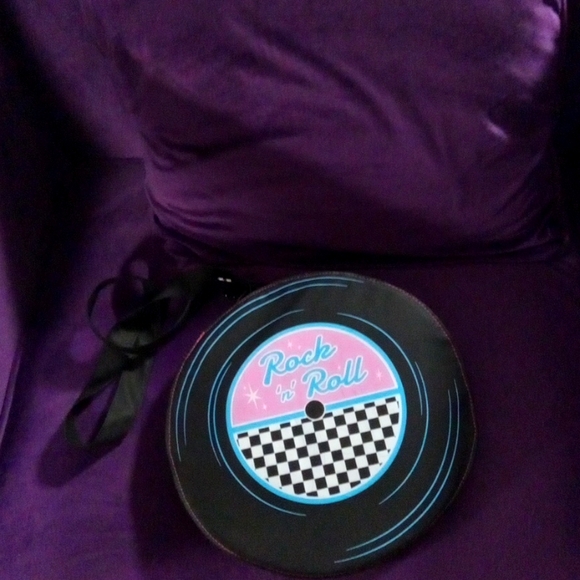 Fun record purse. Nwot! - Picture 1 of 2